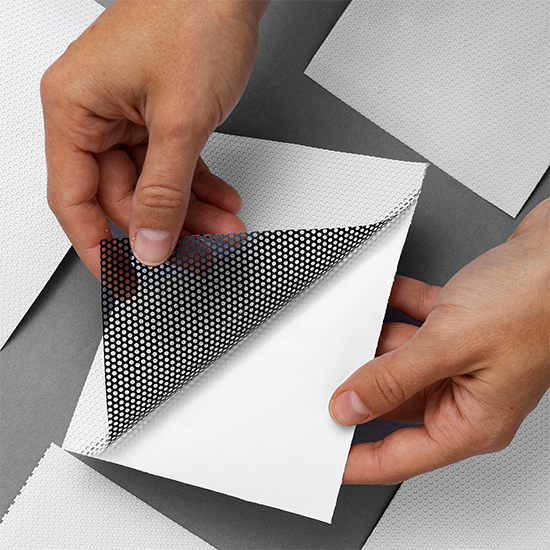 Sticker Oneway Vision 2 mm