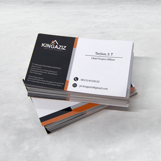 Kartu Nama (Standart) | Cetak 2 sisi